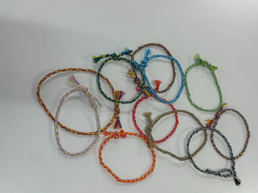 沢山のミサンガ